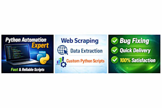 build python automation scripts and fix bugs fast