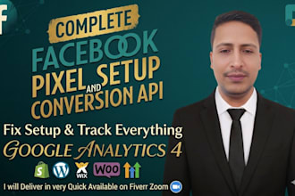 setup meta facebook pixel conversion API server side tracking google analytics