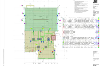 do concrete and foundation quantity takeoff and cost estimation