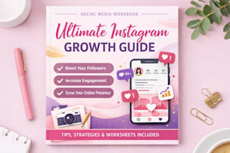 canva ebook, workbook design, magazine, booklet, worksheet design, flyer design