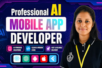 develop ai mobile app ai chatbot ios android app