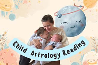 do a personalized child natal chart reading