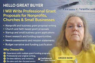 write nonprofits, church and faith based grant proposals, winning grant proposal
