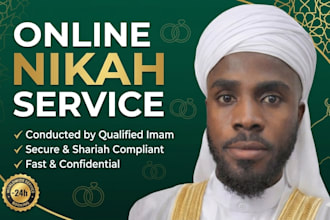 do online nikah imam islamic marriage nikah certificate wali witness