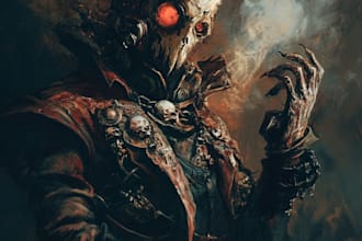 fantasy horror and fantasy horror character