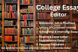review essays and personal statement for college