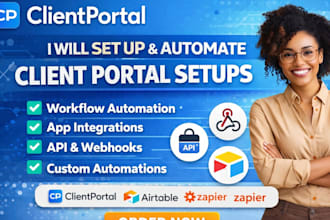 build custom client portal web app CPA portal secure business client portal webs