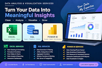 be data analyst do data analytics and visualization in power bi