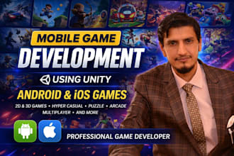 develop mobile games for android and ios