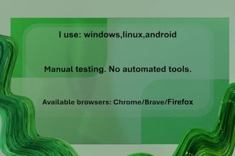 test your website or app for bugs