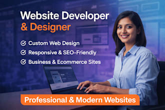 design and develop responsive bussiness website