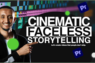 edit cinematic storytelling faceless youtube videos