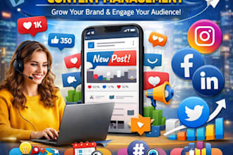 do social media content management