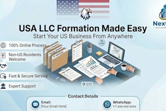 provide US llc formation and company registration service
