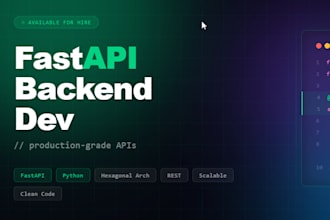 develop production grade fastapi api