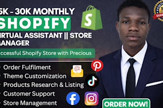 your shopify VA, shopify store manager shopify marketing to boost shopify sales