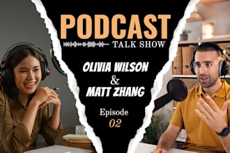 make a podcast design, podcast cover art and podcast artwork