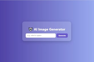 ai image generator website using react and openai