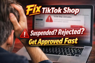 fix tiktok shop suspension violation and approval issues fast