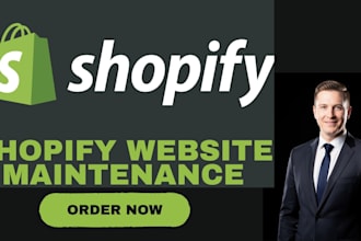 manage your shopify website