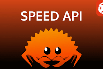 build a fast and scalable rest API using rust