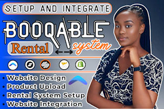 booqable online rental service website, booqable booking website, booqable setup