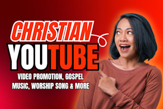 promote your gospel music, gospel songs and christian video worldwide