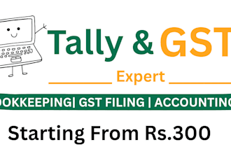 do tally bookkeeping and gst filing for your business