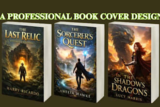 do book cover design ebook cover design, kdp book cover, book design
