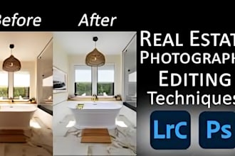edit real estate photos and hdr blending professionally with the best quality