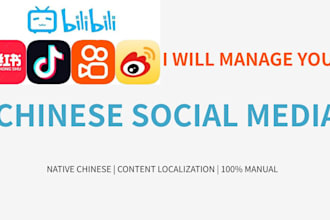manage and grow your chinese social media accounts
