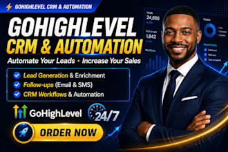 setup gohighlevel automation, go high level expert, workflow, claycom, apollo io