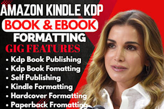 format your ebook and paperback for kindle publishing