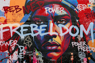 design graffiti designs, murals and wall arts