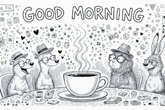 draw doodle art illustration designs on any topic