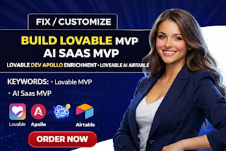 build lovable mvp ai saas mvp lovable dev firebase loveable ai appwrite backend