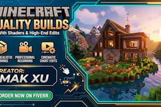 record, edit, timelapse high graphics and quality minecraft shorts video