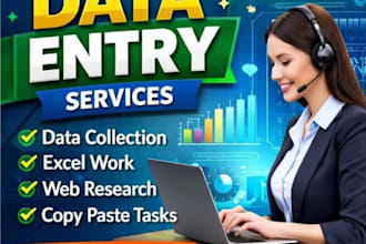 do fast and accurate data entry and PDF to word typing
