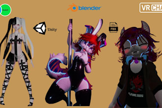 do custom vrchat clothing vrchat asset 3d clothing unity ready vrchat outfit