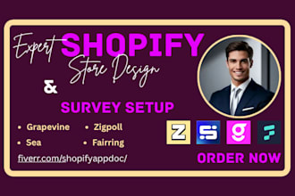 set shopify store survey zigpoll hulk grapevine sea fairing census asklayer kno