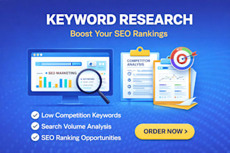 do keyword research for SEO ranking