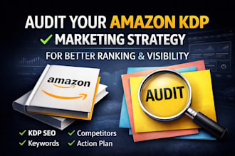 audit your amazon KDP marketing strategy for better ranking visibility
