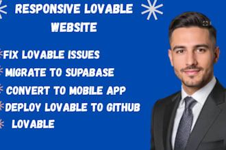 build your lovable dev website mvp saas app or supabase integration
