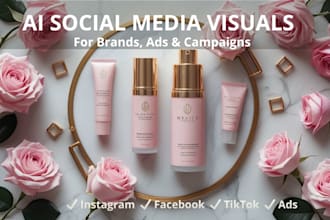 create ai social media visuals and ad creatives for your brand