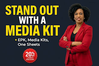 do press kit, media kit, epk, social media kit, one sheet, speaker, dj press kit