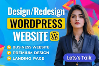 design a modern wordpress website or clone, copy, and duplicate website