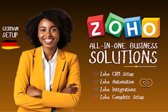 zoho crm setup zoho campaigns zoho sites zoho salesiq zoho desk zoho from book