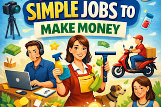 tell you 50 simple job ideas to make money