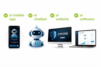 ai mobile app development ios android ai website app n8n automation  ai chatbot