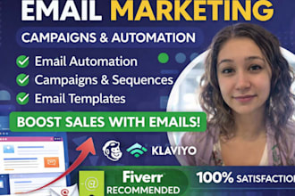 build automated email sequences for sale